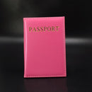 Luxury Nice Elegant Women Passport Cover Pink Russian uk Travel Cover on the Passport Girls Passport Case-rose red 2-JadeMoghul Inc.