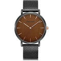 Luxury Quartz Watch / Casual Stainless Steel Ultra Thin Men Watch-BBr with Box-JadeMoghul Inc.