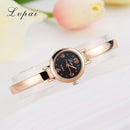 Luxury Women Bracelet Watch - Women Dress Wristwatch-Rose Gold Black 3-JadeMoghul Inc.