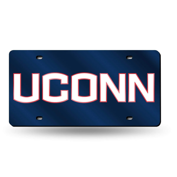 LZC Laser Cut Tag (Color Packaged) NCAA UCONN Laser Tag (Blue) RICO