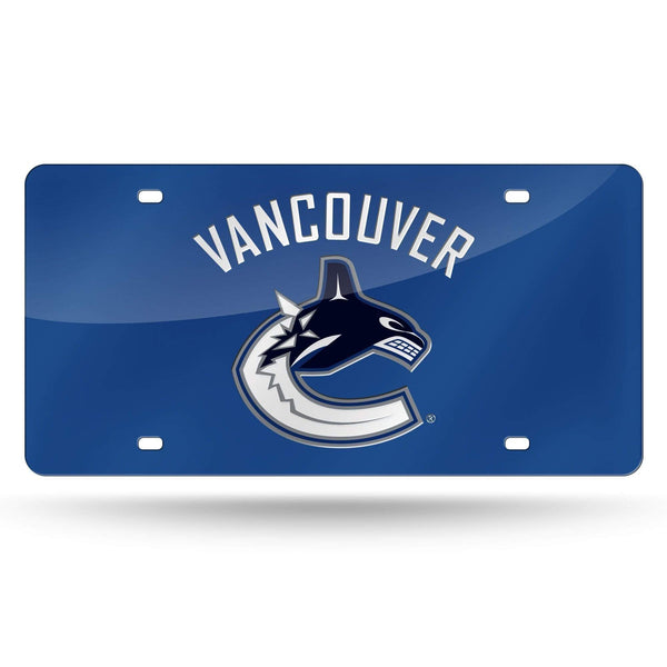 LZC Laser Cut Tag (Color Packaged) NHL Vancouver Canucks Laser Tag (Blue) RICO