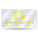 LZS Laser Cut Tag (Silver Packaged) NCAA Oregon Silver Laser Tag RICO