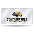 LZS Laser Cut Tag (Silver Packaged) NCAA Southern Mississippi Silver Laser Tag RICO