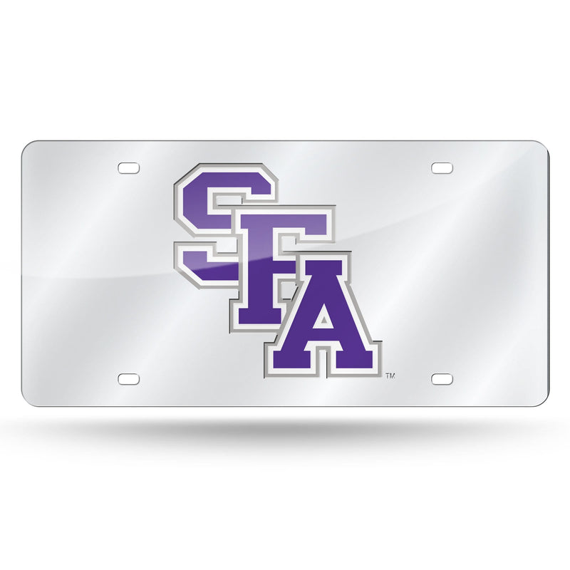 LZS Laser Cut Tag (Silver Packaged) NCAA Stephen F Austin Silver Laser Tag RICO