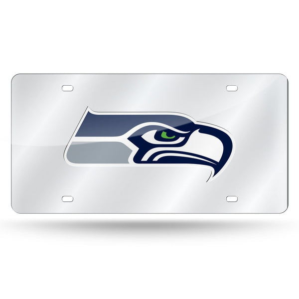 LZS Laser Cut Tag (Silver Packaged) NFL Seahawks Laser Tag (Silver) RICO