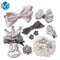 M MISM 2017 10Pcs Cute Crown Bowknot Kind Hairpin Set Flower Star Girls HairClip Hair Accessories Headwear Headband Hairgrip New-gray-JadeMoghul Inc.