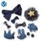 M MISM 2017 10Pcs Cute Crown Bowknot Kind Hairpin Set Flower Star Girls HairClip Hair Accessories Headwear Headband Hairgrip New-navy-JadeMoghul Inc.
