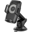 M4.1 Triple-Sided Grip Dashboard/Windshield Phone Mount with Qi(R) Wireless Charging-Cellphone Mounts-JadeMoghul Inc.