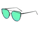 MADELINY Brand Designer Cat Eye Sunglasses Mirror Fashion Eyewear Gafas De Sol Feminino MA223-NO2-JadeMoghul Inc.