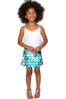 Magic Bubbles Aria A-Line Skirt - Girls-Magic Bubbles-6-Blue/Grey-JadeMoghul Inc.