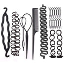 Magic Donut Bun Maker DIY Women Hair Accessories Braid Styling Hairpins Barrettes Twist Hair Clips Hairstyle Braiding Tools AExp