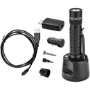 MAGLITE(R) LED MAGTAC(TM) Rechargeable Flashlight (533-Lumens; Plain Bezel)-Flashlights, Headlights & Accessories-JadeMoghul Inc.