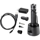 MAGLITE(R) LED MAGTAC(TM) Rechargeable Flashlight (543-Lumens; Crowned Bezel)-Flashlights, Headlights & Accessories-JadeMoghul Inc.