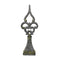 Magnesia Crested Finial In Slate Gray-Sculptures-Gray-Magnesia-JadeMoghul Inc.