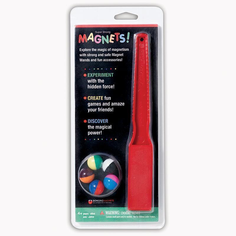 MAGNET WAND AND 5 MAGNET MARBLES-Learning Materials-JadeMoghul Inc.