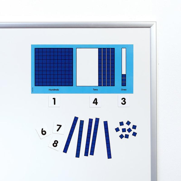 MAGNETIC BASE 10 PLACE VALUE SET-Learning Materials-JadeMoghul Inc.