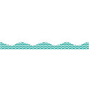 MAGNETIC BORDER TURQUOISE CHEVRON-Supplies-JadeMoghul Inc.