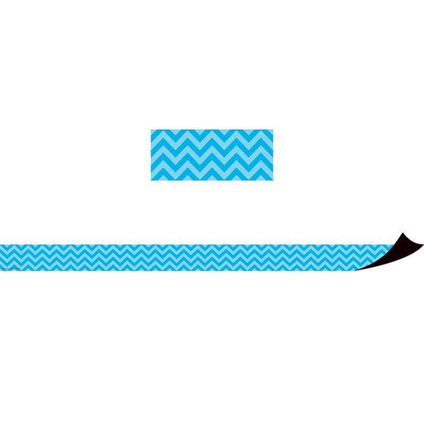 MAGNETIC BORDERS AQUA CHEVRON-Learning Materials-JadeMoghul Inc.