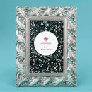 Magnificent Antique Silver Leaf design 4 x 6 frame-Personalized Gifts By Type-JadeMoghul Inc.