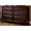 Magnificent Wooden Dresser, Brown Cherry-Dressers-Brown-Wood-JadeMoghul Inc.