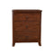 Mahogany Wood Small Chest, Brown-Accent Chests and Cabinets-Brown-Mahogany Solids & Veneer-JadeMoghul Inc.