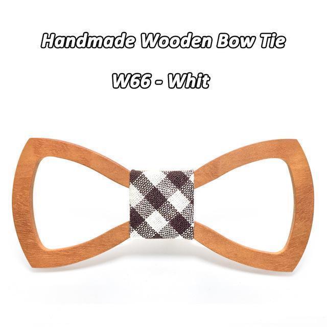Mahoosive Wood Bow tie men Groom Marry Groomsmen Wedding Party Colorful Engraved Butterfly Cravats Mens wooden bow tie-W66-JadeMoghul Inc.
