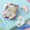 Majestic silver metal Unicorn bookmark-Bridal Shower Decorations-JadeMoghul Inc.