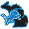 Major Sports Accessories NFL - Detroit Lions Home State 11 Inch Magnet JM Sports-7