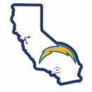 Major Sports Accessories NFL - Los Angeles Chargers Home State 11 Inch Magnet JM Sports-7