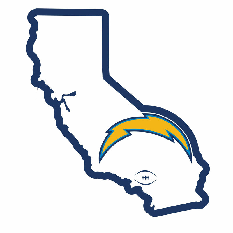 Major Sports Accessories NFL - Los Angeles Chargers Home State 11 Inch Magnet JM Sports-7