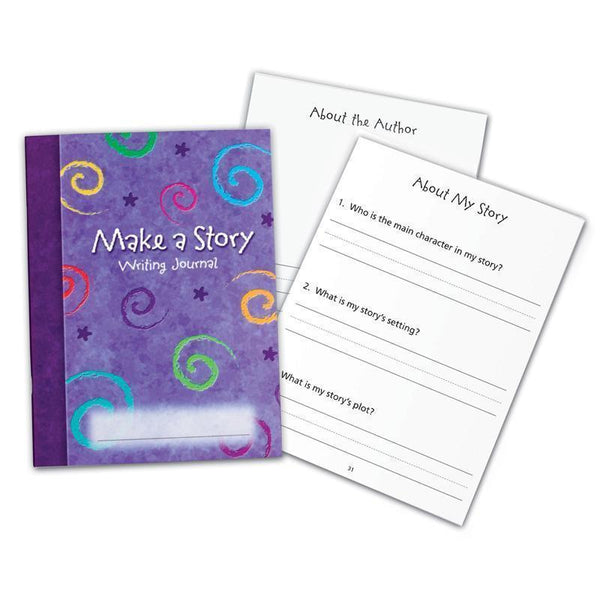 MAKE A STORY WRITING JOURNAL 10/SET-Learning Materials-JadeMoghul Inc.