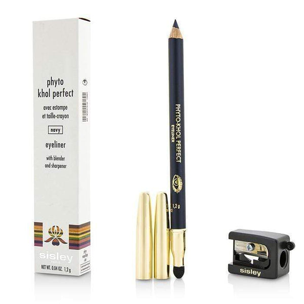 Make Up Phyto Khol Perfect Eyeliner (With Blender and Sharpener) - # Navy - 1.2g-0.04oz Sisley