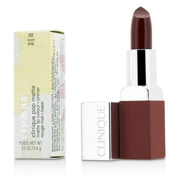 Make Up Pop Matte Lip Colour + Primer - # 02 Icon Pop - 3.9g-0.13oz Clinique