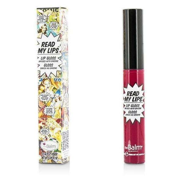 Make Up Read My Lips (Lip Gloss Infused With Ginseng) - #Hubba Hubba! - 6.5ml-0.219oz Thebalm