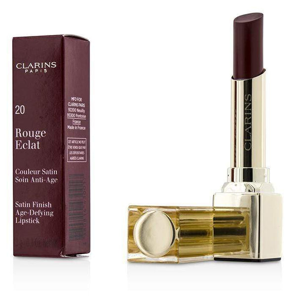 Make Up Rouge Eclat Satin Finish Age Defying Lipstick - # 20 Red Fuchsia - 3g-0.1oz Clarins