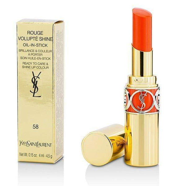 Make Up Rouge Volupte Shine - # 58 Orange Tournon - 4.5g-0.15oz Yves Saint Laurent