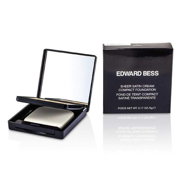 Make Up Sheer Satin Cream Compact Foundation - #05 Natural - 5g-0.17oz Edward Bess