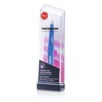 Make Up Slant Tweezer - Granite Sky (Studio Collection) - - Tweezerman