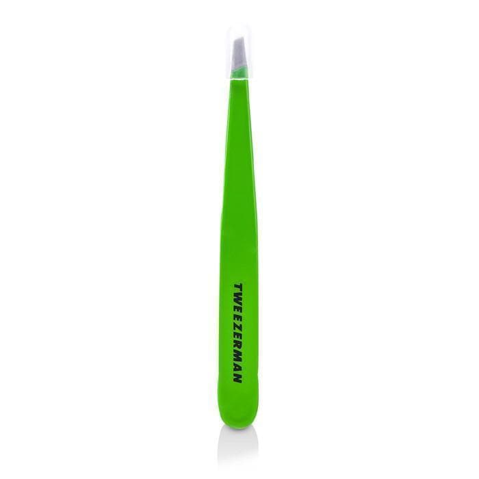 Make Up Slant Tweezer - Green Apple Tweezerman