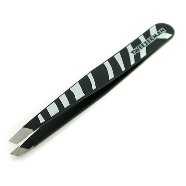 Make Up Slant Tweezer (Pattern Prints) - Animal Print- Zebra - - Tweezerman