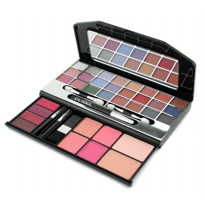 MakeUp Kit G1672 (24xE/shdw, 1xE/Pencil, 4xL/Gloss, 4xBlush, 2xPressed Pwd..) - 2-Make Up-JadeMoghul Inc.