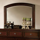 Makeup Mirrors Northville Transitional Style Mirror Dark Cherry Benzara