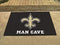 Man Cave All-Star Door Mat NFL New Orleans Saints Man Cave All-Star Mat 33.75"x42.5" FANMATS