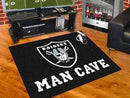 Man Cave All-Star Door Mat NFL Oakland Raiders Man Cave All-Star Mat 33.75"x42.5" FANMATS