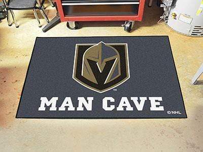 Man Cave All-Star Door Mat NHL Vegas Golden Knights Man Cave All-Star Mat 33.75"x42.5" FANMATS
