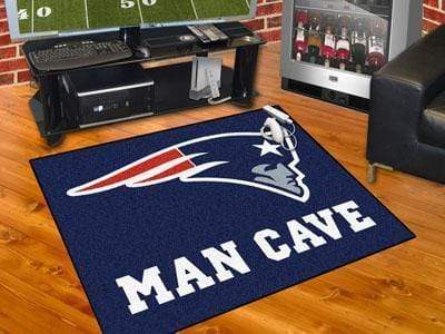 Man Cave All-Star Floor Mats NFL New England Patriots Man Cave All-Star Mat 33.75"x42.5" FANMATS