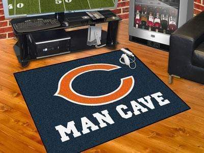 Man Cave All-Star Mat Best NFL Chicago Bears Man Cave All-Star Mat 33.75"x42.5" FANMATS