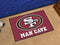 Man Cave Starter Area Rugs NFL San Francisco 49ers Man Cave Starter Rug 19"x30" FANMATS