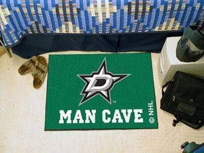 Man Cave Starter Cheap Rugs NHL Dallas Stars Man Cave Starter Rug 19"x30" FANMATS