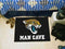 Man Cave Starter Indoor Outdoor Rugs NFL Jacksonville Jaguars Man Cave Starter Rug 19"x30" FANMATS